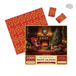 Calendrier de l'Avent avec design puzzle attrayant