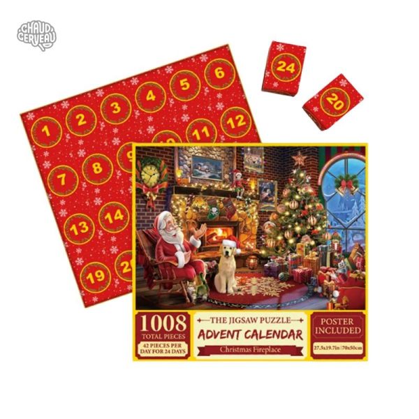 Puzzle festif à assembler pour les adultes et enfants