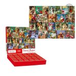 Puzzle de Noël en forme de calendrier de l'Avent