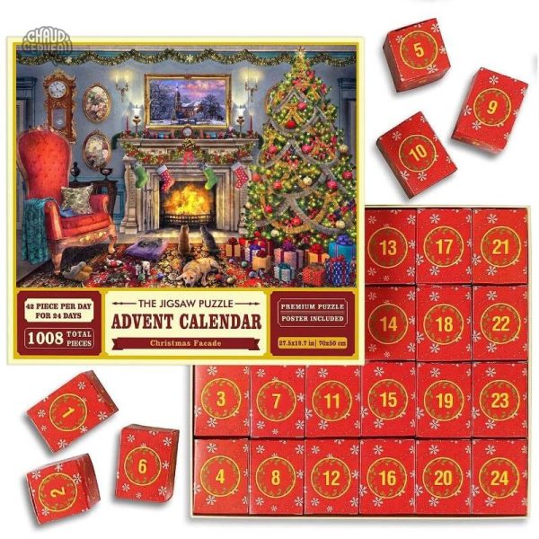 Puzzle de l'Avent, amusement quotidien en décembre