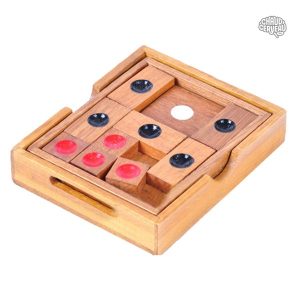 Casse-tête L'Âne Rouge, jeu de réflexion en bois