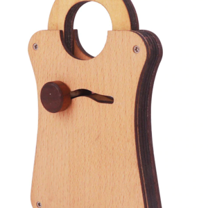 Casse-tête en bois cadenas, jeu de réflexion stimulant