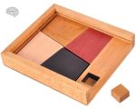 Casse-tête en bois Tangram carré magique, jeu de logique