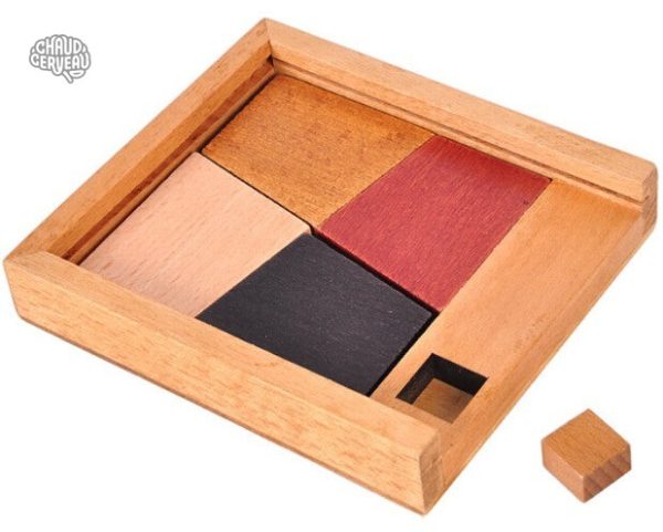 casse-tete-carre-magique-1 Casse-tête en bois Tangram carré magique, jeu de logique