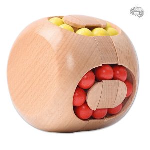 Casse-tête en bois, design Carrousel pour développer la logique