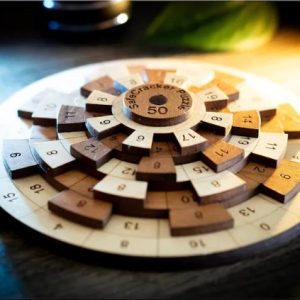 Puzzle en bois pour résoudre des défis mathématiques