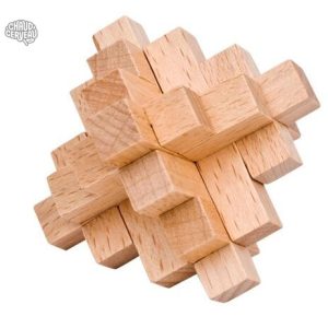 Casse-tête en bois cristal