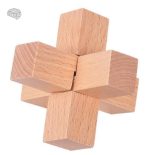 Casse-tête en bois Croix, puzzle en bois captivant