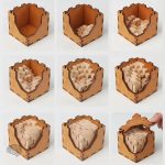 Cube 3D en bois, jeu d'esprit stimulant