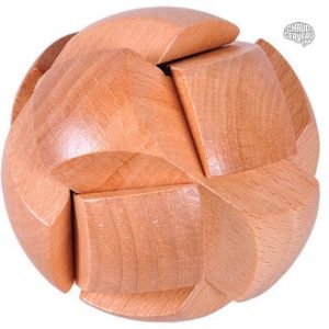 Casse-tête en bois boule