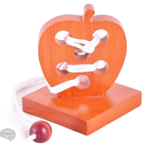 Casse-tête à corde en forme de pomme
