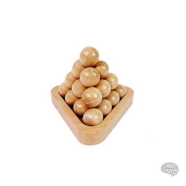casse-tete-pyramide-boule-1 Casse-tête en bois pyramide de boules colorées