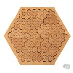 Tangram en bois : jeu de réflexion et d'adresse