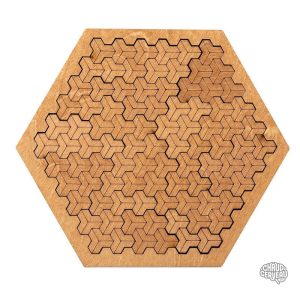 Tangram en bois : jeu de réflexion et d'adresse