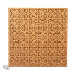 Tangram en bois : jeu classique de formes et couleurs