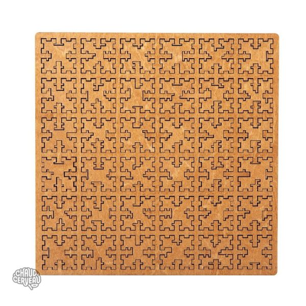 Tangram en bois : jeu classique de formes et couleurs
