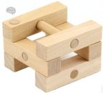 Casse-tête en bois Tapette pour jeu de logique