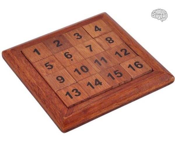 casse-tete-taquin-1 Casse-tête en bois Le Taquin, jeu de réflexion amusant