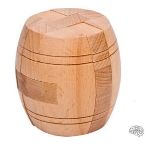 Casse-tête en bois tonneau