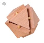 Casse-tête en bois triangle