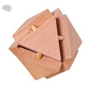 Casse-tête en bois triangle