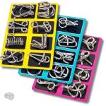 Coffret casse-tête en métal 8 pièces