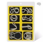 Puzzle en métal, coffret de 8 pièces