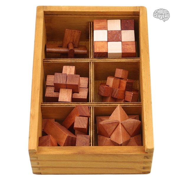 coffret-casse-tete-en-bois-1 Coffret Casse-tête en Bois 6 pièces pour enfants