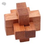 Casse-tête en bois 6 pièces, idéal pour les petits