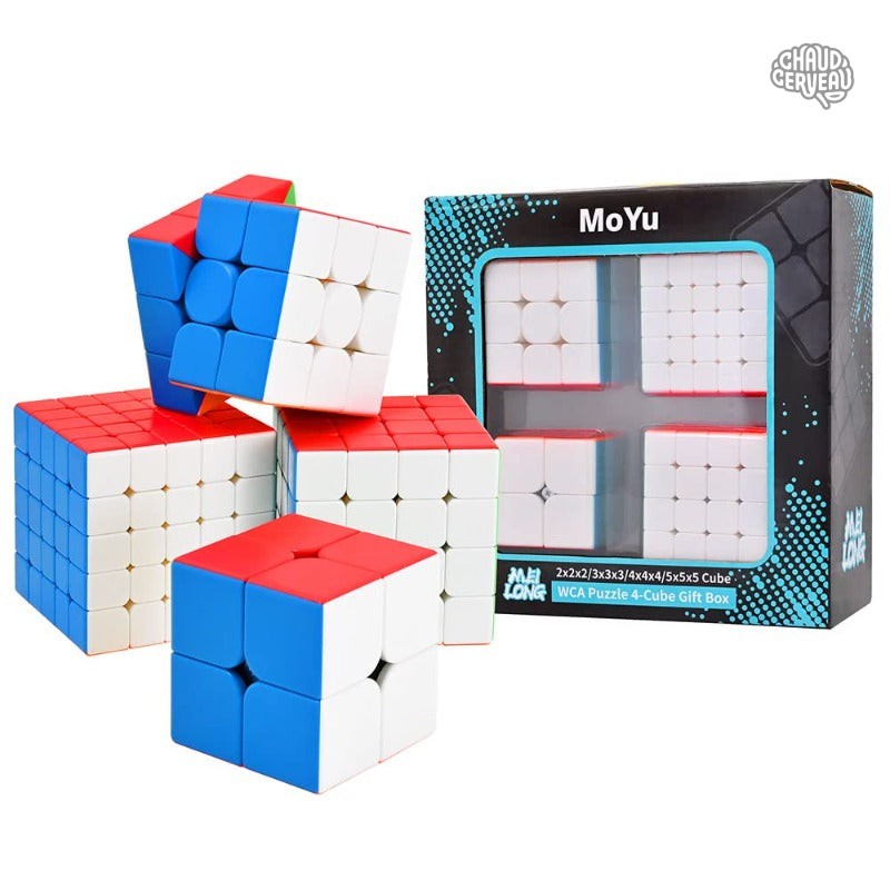 Coffret Cube 4 pièces, design élégant et contemporain
