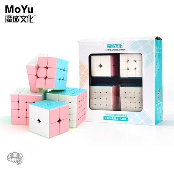 Coffret de rangement Cube, 4 pièces pratiques
