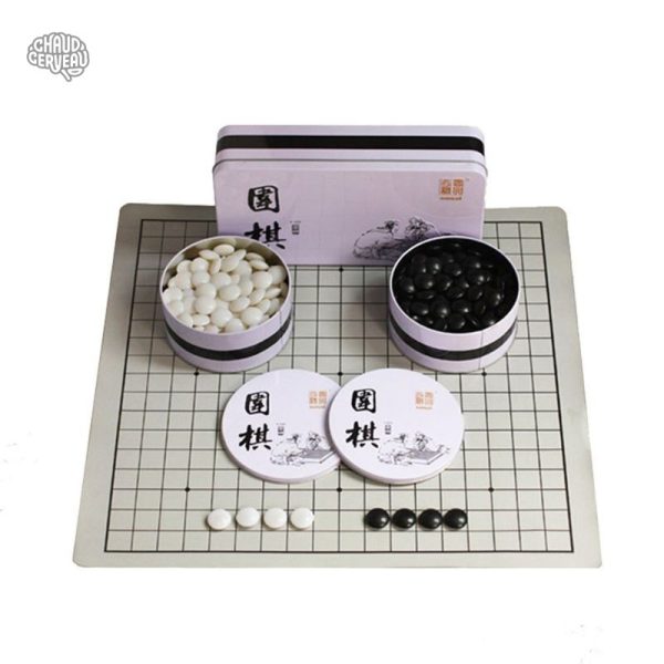 Coffret Jeu de Go 19x19 classique en bois