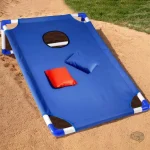 Plateau de jeu de cornhole léger et facile à transporter