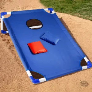 Plateau de jeu de cornhole léger et facile à transporter