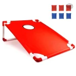 Set de cornhole compact pour divertissement en soirée