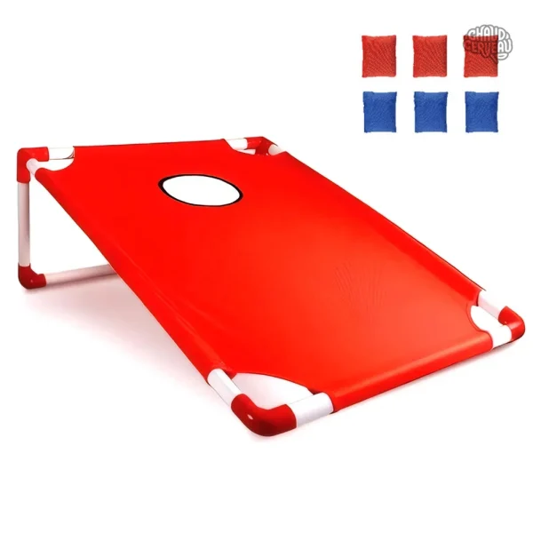 Set de cornhole compact pour divertissement en soirée