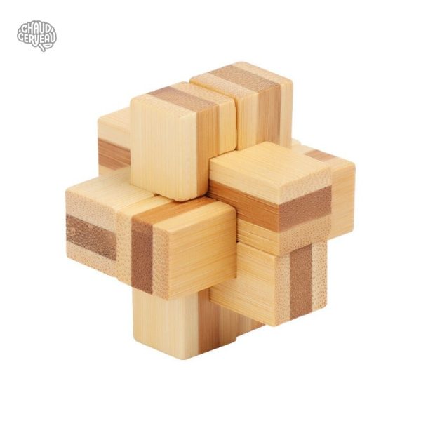 Casse-tête en bois Croix du Charpentier