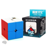 Cube 2x2 coloré, idéal pour les débutants en speedcubing