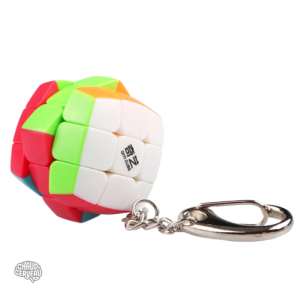 Cube 3x3 Porte-clé en couleur vive et compacte