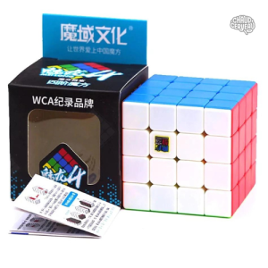 Cube 4x4 coloré, parfait pour les défis de vitesse