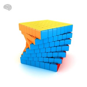 Cube 7x7 classique, idéal pour les passionnés de puzzles
