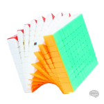 Cube coloré 9x9, idéal pour les passionnés de puzzles
