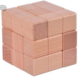 Cube Soma en bois, défi de puzzle pour toute la famille