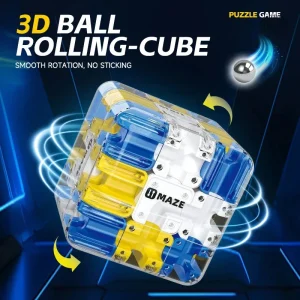 Cube labyrinthe à bille - Casse-tête en cube stimulant