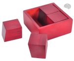Casse-tête en bois dés en perspective créatif et stimulant