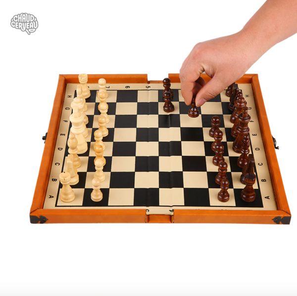 Jeu d'échecs léger pour déplacements