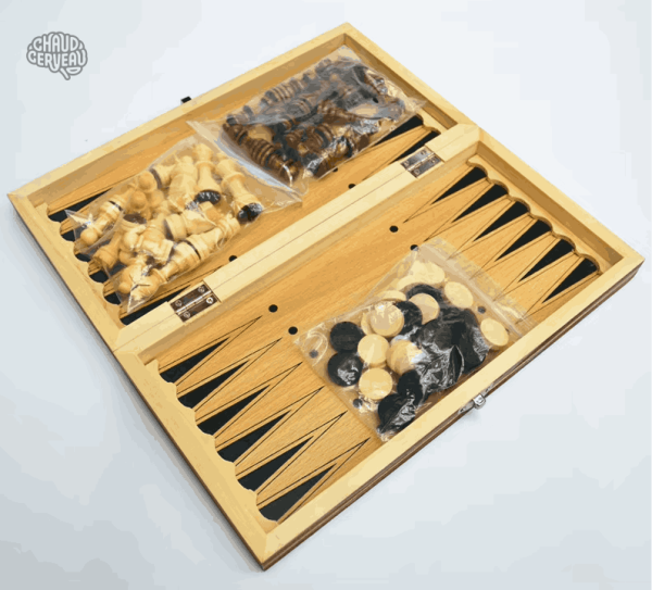 Dames et échecs en version magnétique pratique