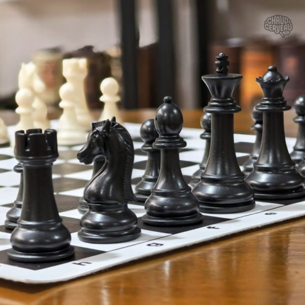 Jeu d'échecs portable avec pièces pratiques
