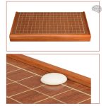 Plateau de Go en bois, format pliable, 19x19 lignes