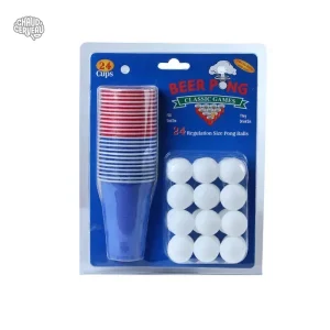 Gobelet Beer Pong, accessoire amusant pour vos soirées